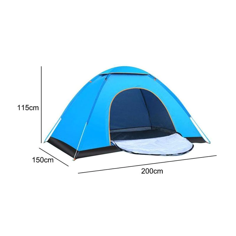Cheap Goat Tents Automatic Camping Tent 1 2 Person Family Tent Double Protable Backpacking Setup Awning Tent Instant Outdoor Hiking Travel L H3b0   